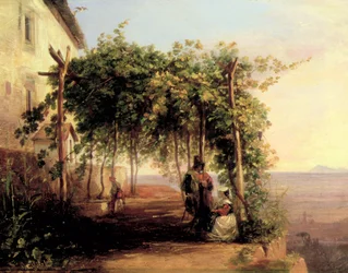 Above the Gulf of Naples, c.1833